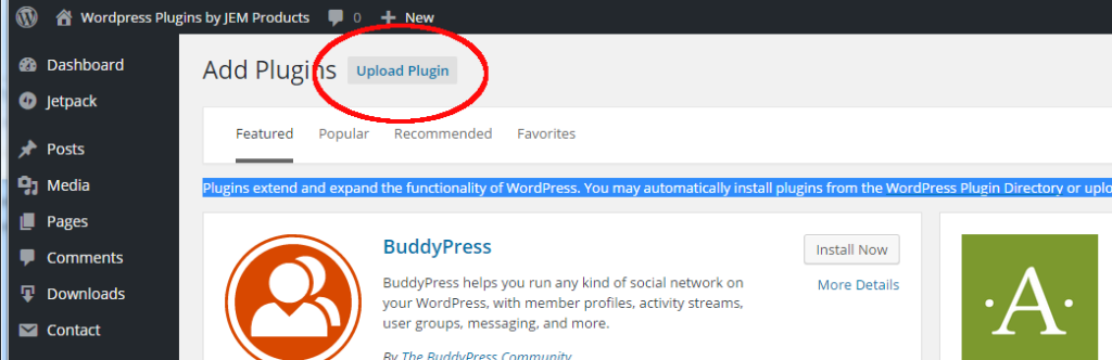 Upload Plugin