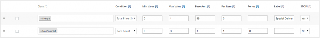 WooCommerce Shipping Example