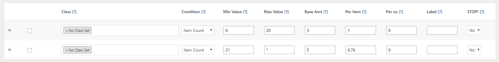 WooCommerce Table Rate Shipping Plugin