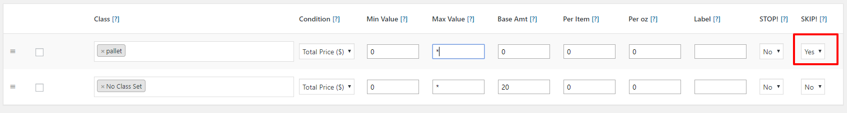 WooCommerce Table Rate Shipping Plugin