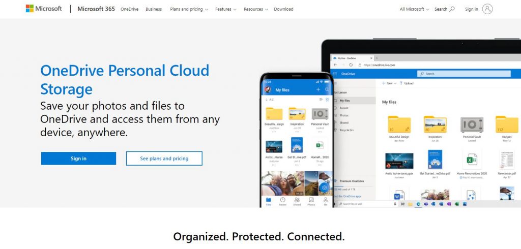 OneDrive Personal Cloud Storage