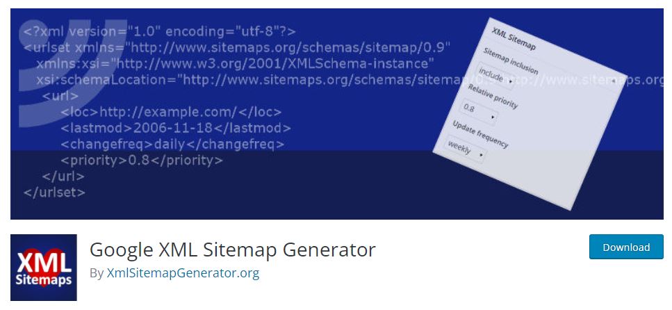 Google XML Sitemap Generator