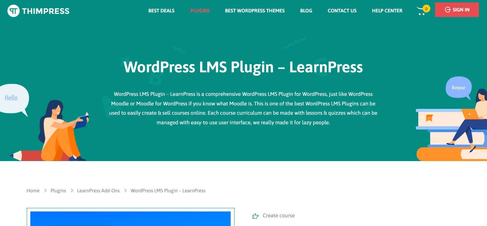 Thimpress LearnPress Plugin