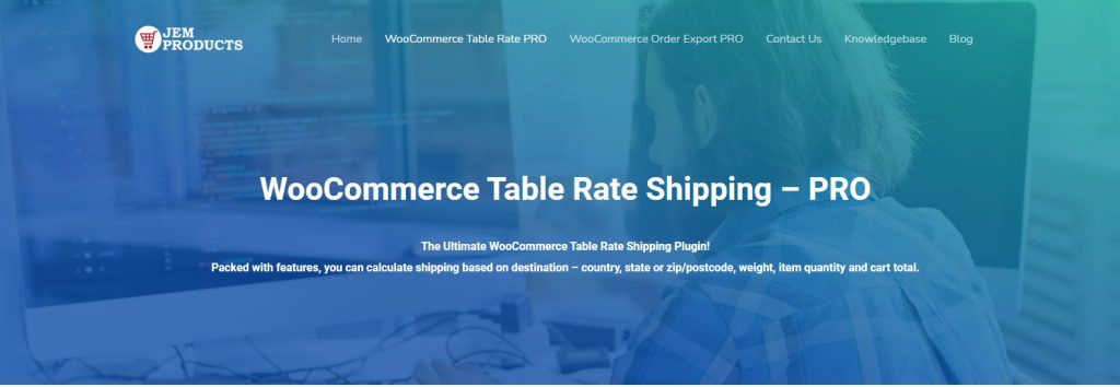 WooCommerce Table Rate Shipping