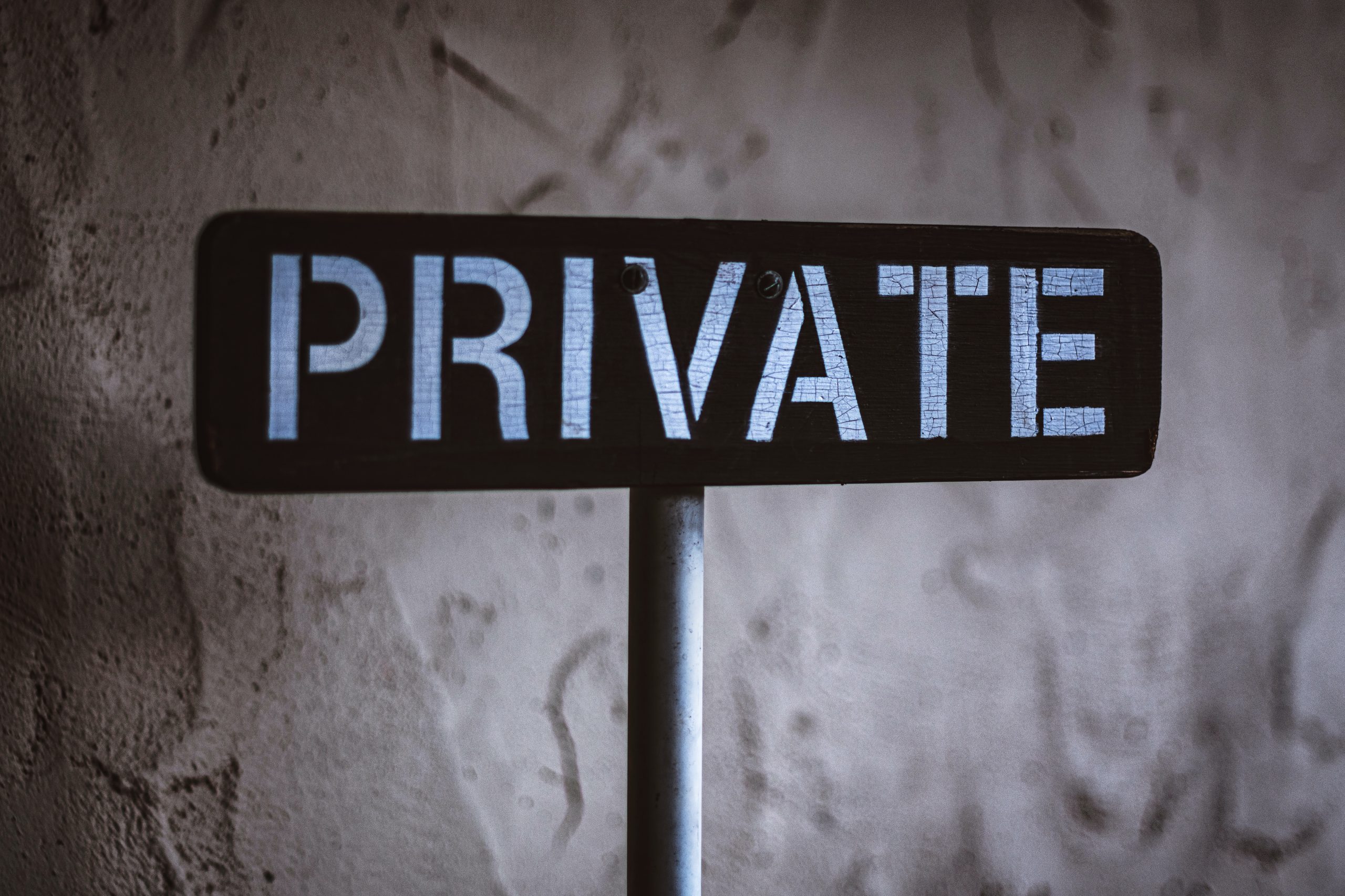 metaverse privacy sign