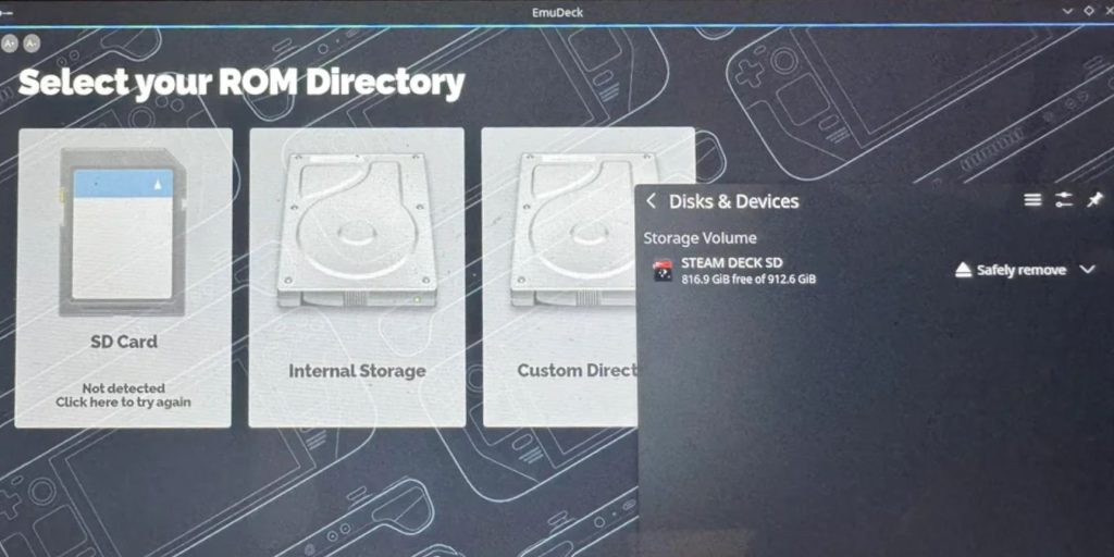 Why EmuDeck Is Not Recognizing the SD Card on Steam Deck