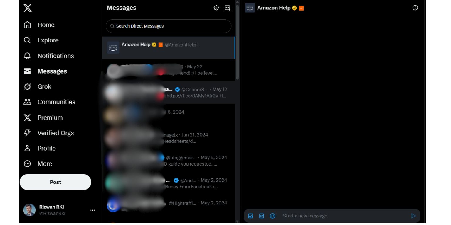 Contact Amazon Through Social Media