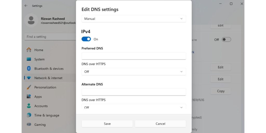 Switch to a Public DNS Server