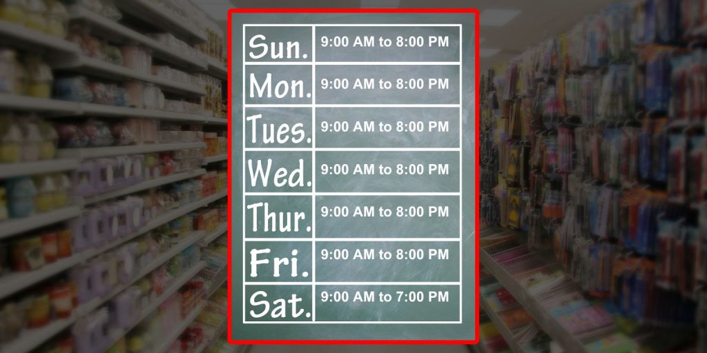 Aldi’s Regular Opening and Closing Hours