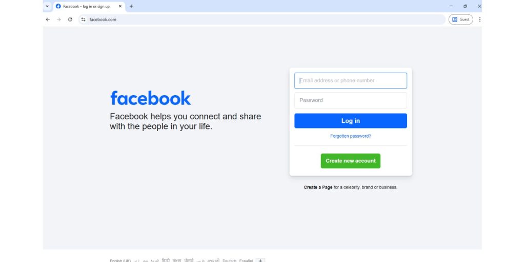 How to Log Into Facebook on a Mac or PC