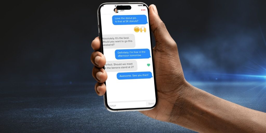Messaging on Tinder